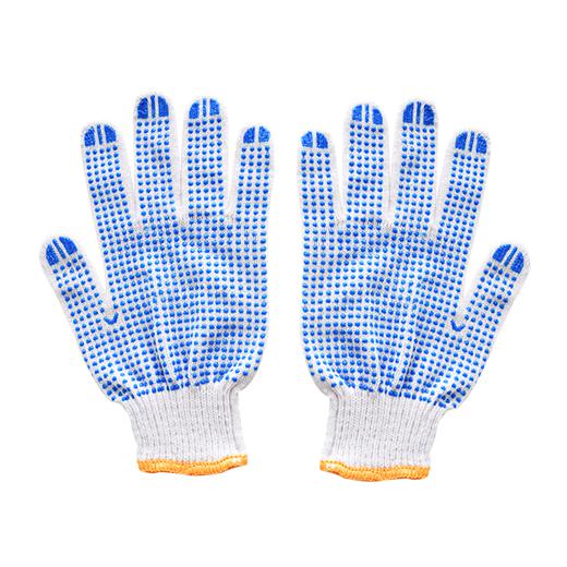 GUANTES DE TRABAJO ALGODÓN CON PUNTOS1