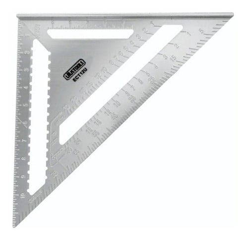ESCUADRA TRIANGULAR ALUMINIO 12