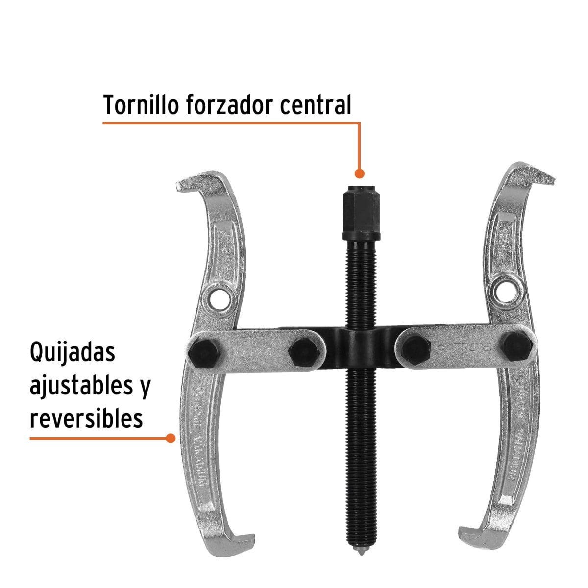 EXTRACTOR DE POLEAS, 2 PATAS 6 TRUPER3