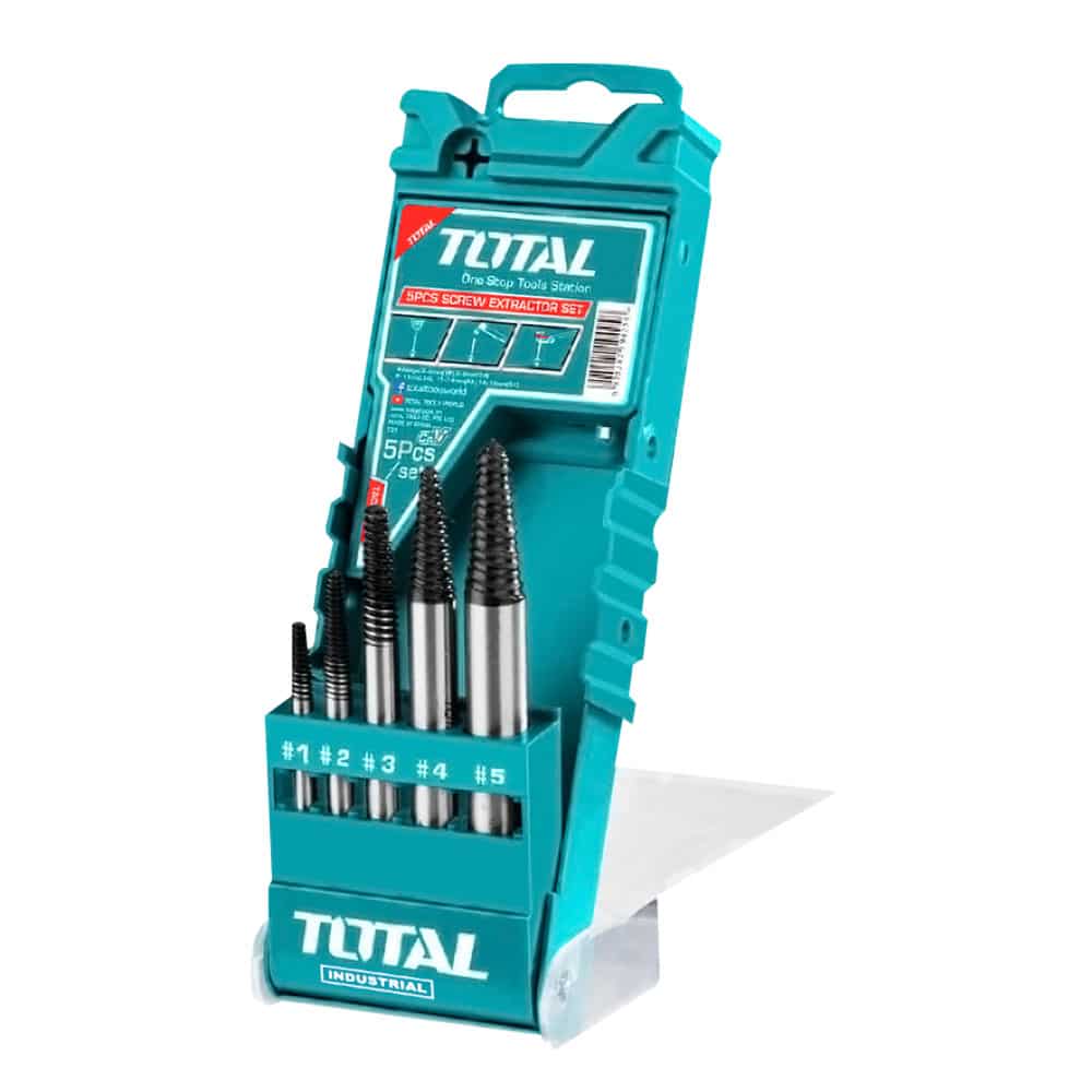 SET DE EXTRACTOR DE TORNILLOS 5 PCS TOTAL2