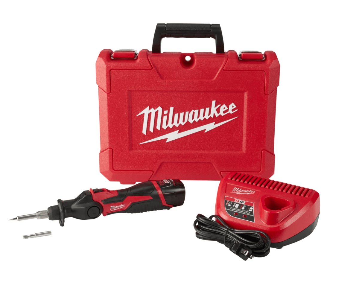 CAUTIN INALAMBRICO, M12,C/2 PUNTAS C/1BAT+220V MILWAUKEE1
