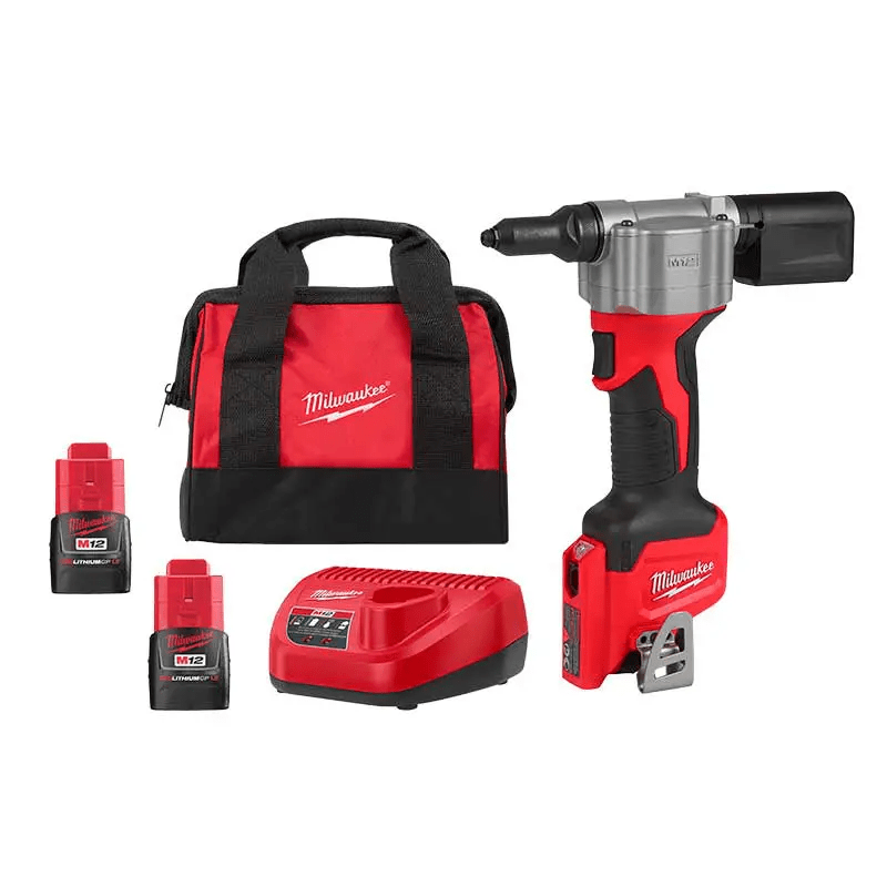 KIT DE REMACHADORA INALAMBRICA M12 2550-221