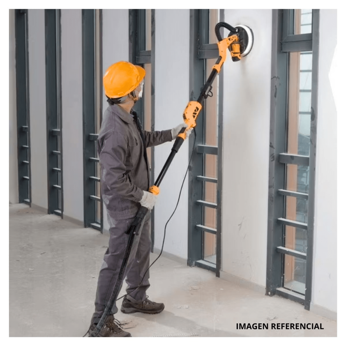 Lijadora de pared y techo Telescópica Industrial 1050w Ingco - DWS1050166