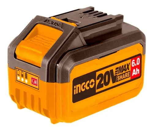 BATERÍA ION LITIO 6AH 20V INGCO S/CAJA - FBLI2060-DG1