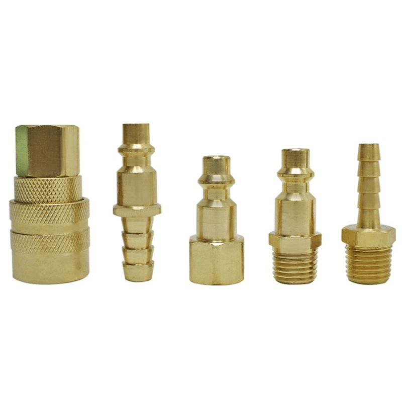 Set de Acoples y Conectores Neumáticos 1/4