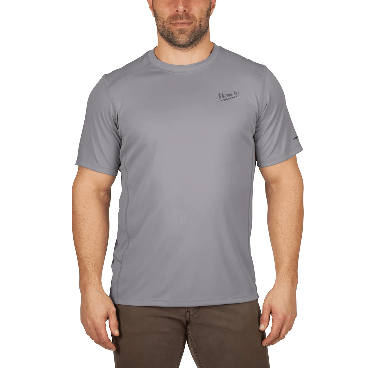 CAMISA GRIS L LIGERA DE ALTO RENDIMIENTO WORKSKIN™ - MANGA CORTA MILWAUKEE2