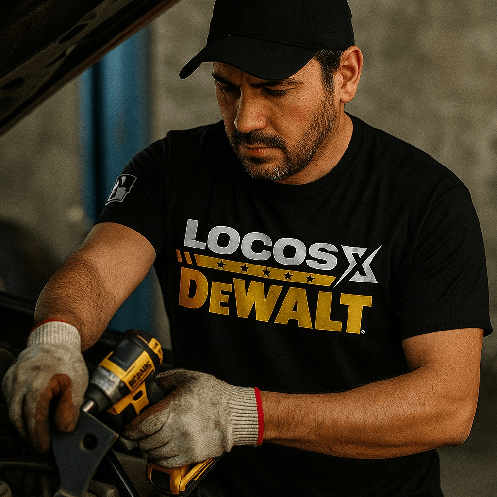 Polo de algodón locos por dewalt - talla M2