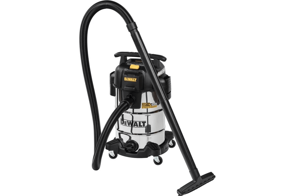 ASPIRADORA EN SECO Y HUMEDO DE ACERO INOXIDABLE DE 30L CON PTA DEWALT / DXV30SAPTA1