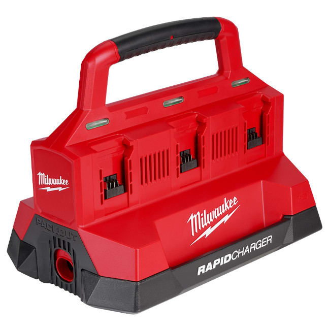 Cargador rápido de 6 bahías M18™ PACKOUT™ MILWAUKEE / 48-59-18091