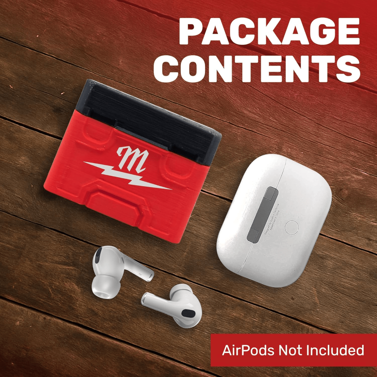 Funda para AirPod Pro 1 y 2 Packout Milwaukee / Airpodcas4