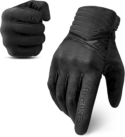 Guantes para Motocicleta de Malla Transpirable con Goma Termoelastrica de Proteccion -  X002I4IUZJ1