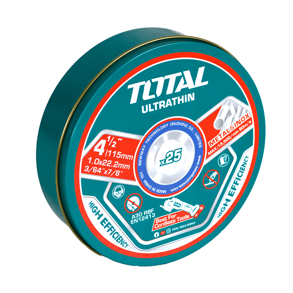 KIT DISCOS DE CORTE PARA METAL 4 1/2