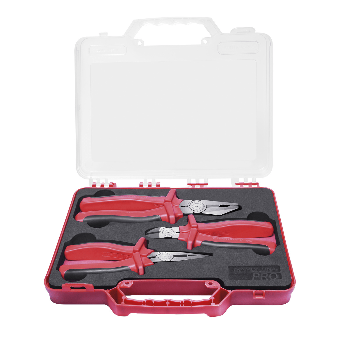 Juego de Pinzas Aisladas IEC 3 Pzs Tramontina PRO - 443472231