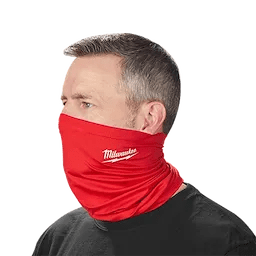CUELLO MULTIFUNCIONAL MILWAUKEE 423R ROJO CON PROTECCIÓN UV UPF 50+2