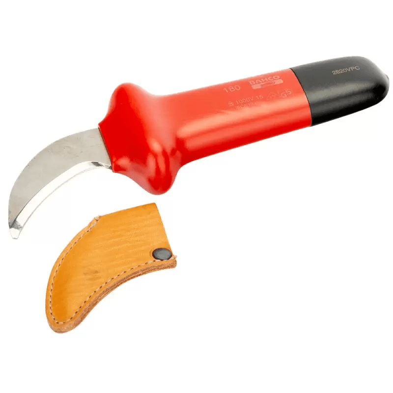 Cuchilla aislada para electricista 1000v Bahco / 2820VPC1