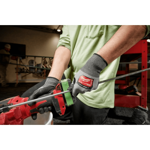 Guantes de poliuretano de alta destreza con nivel de corte 3 talla L MILWAUKEE / 48-73-87322