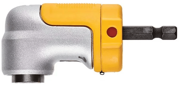 ADAPTADOR DE TALADRO EN ANGULO RECTO FLEXIBLE 4 EN 1 AMARILLO DEWALT / DWAMRASET-Y6