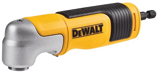 ADAPTADOR DE TALADRO EN ANGULO RECTO FLEXIBLE 4 EN 1 AMARILLO DEWALT / DWAMRASET-Y2