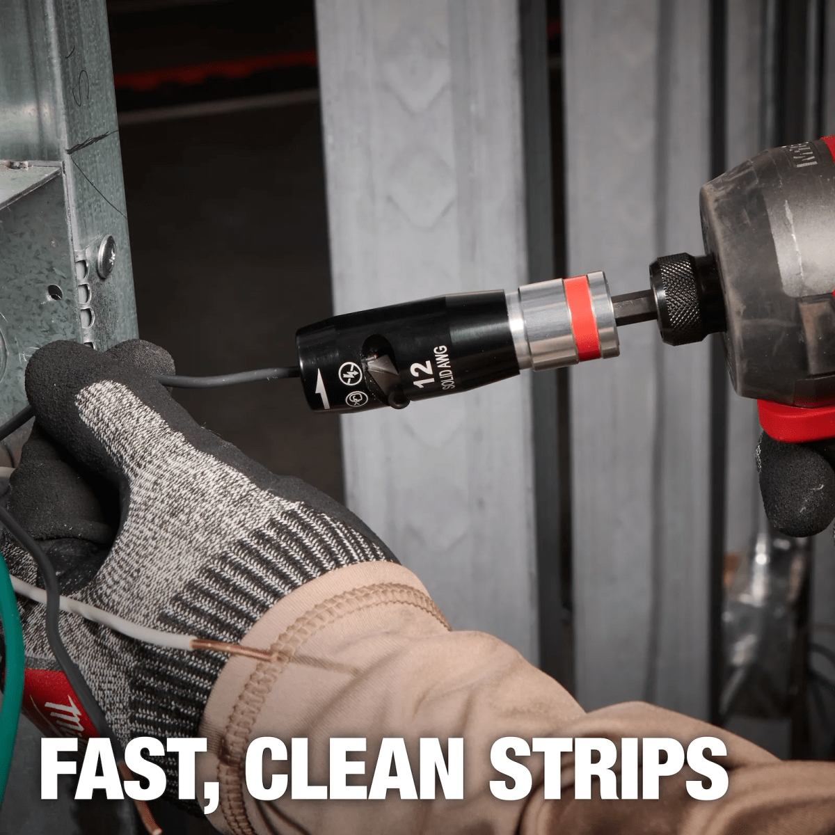 PELACABLES SÓLIDO DE 12 AWG MILWAUKEE / 48-32-64032