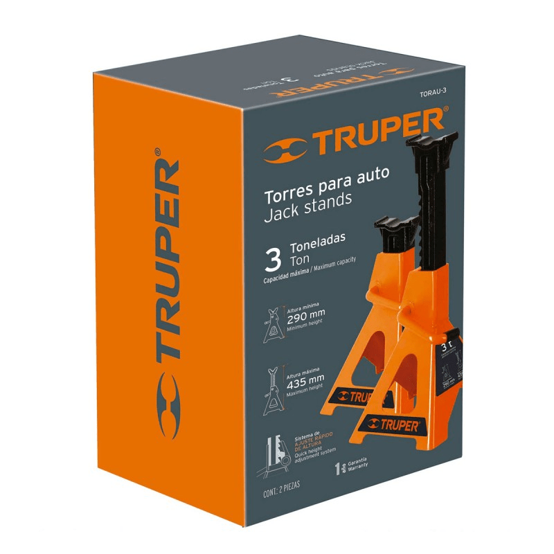 Caballete para auto de 3 toneladas TRUPER - 148432