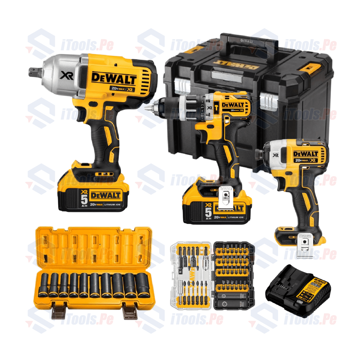 EL TRIO IMPACTO INDUSTRIAL XR DEWALT1