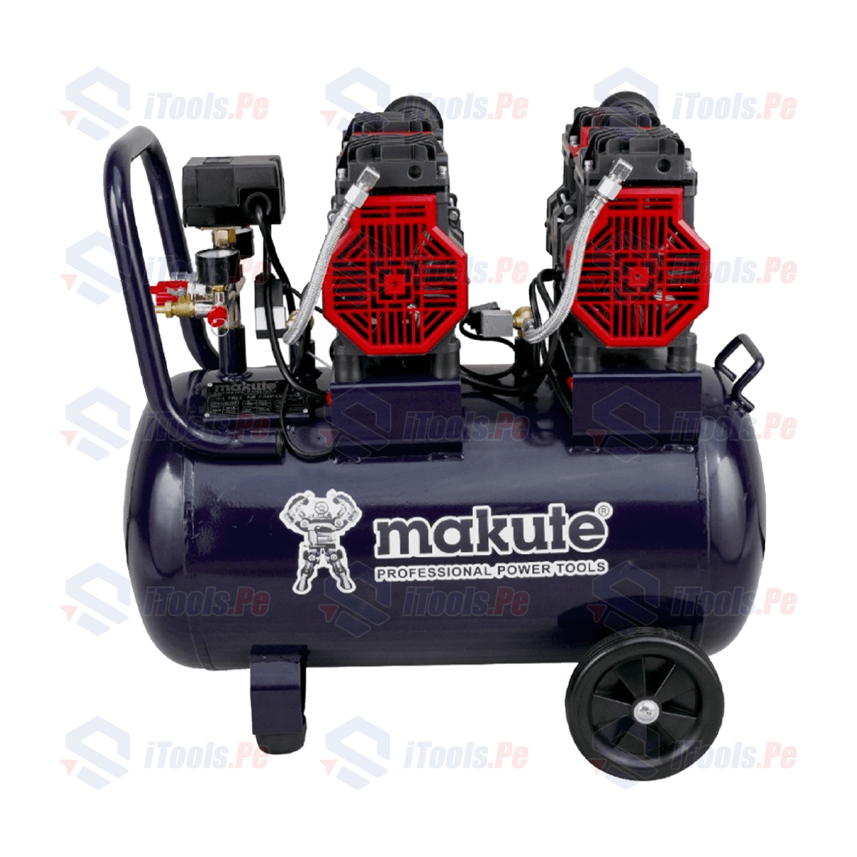 COMPRESORA DE AIRE SIN ACEITE Y SILENCIOSO DE 50 L1