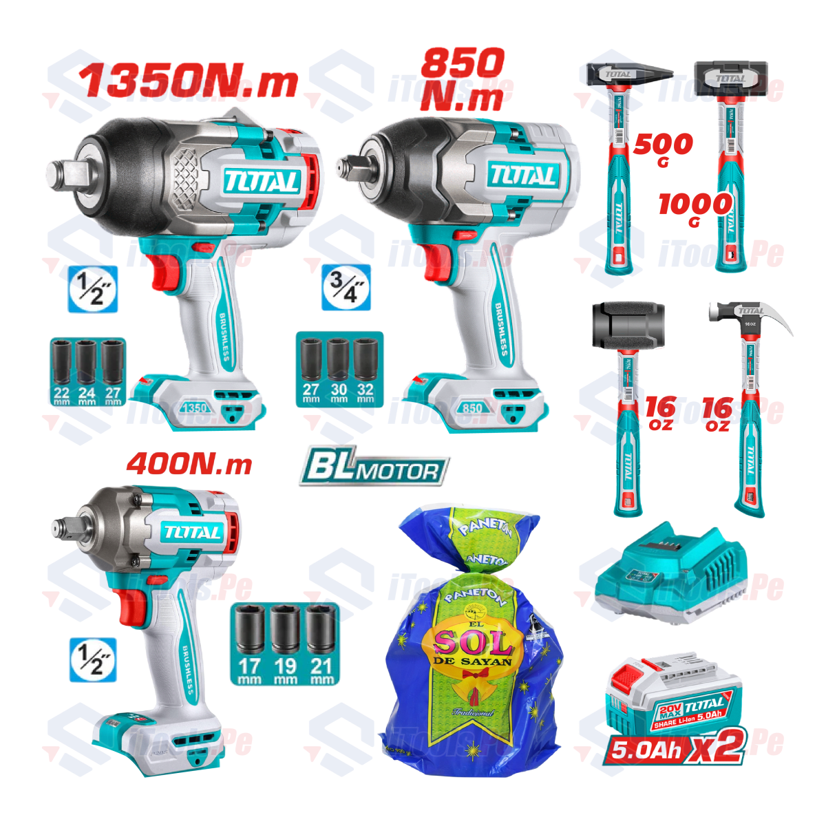 EL MEGA TRIO DE IMPACTO TOTAL TOSLI250386-CMB1