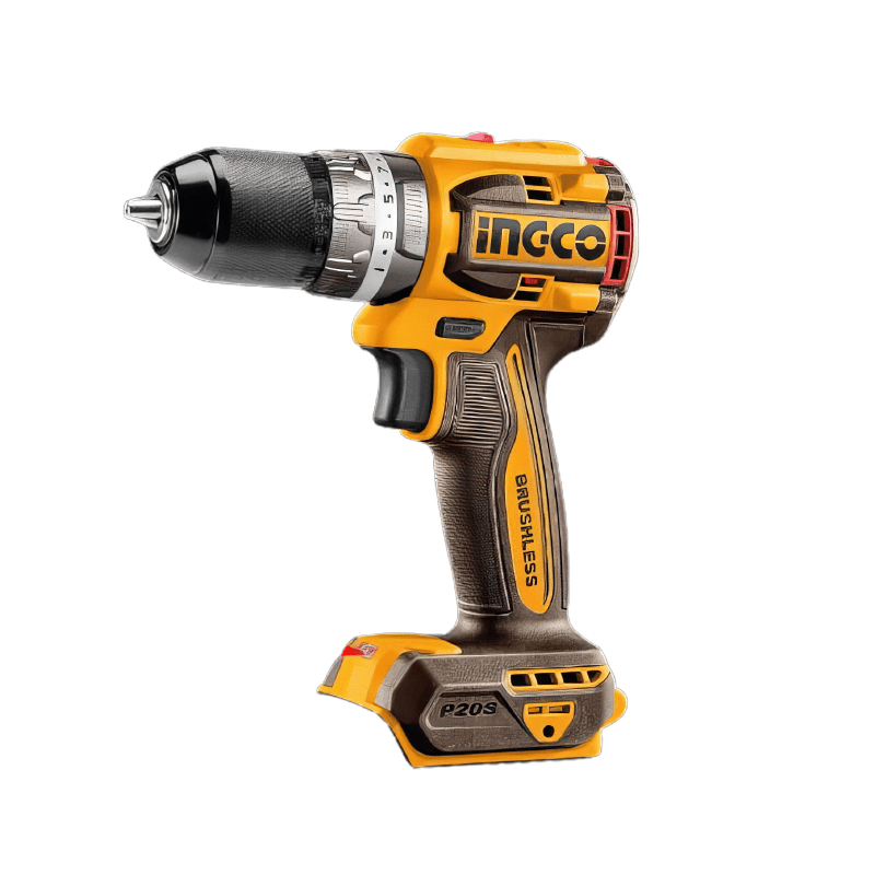 TALADRO ATORNILLADOR PERCUTOR BRUSHLESS BARETOOL INGCO / CIDLI20602-CAB1