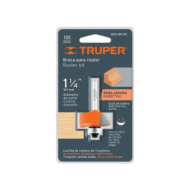 Fresa para Ensamble en L 1/4