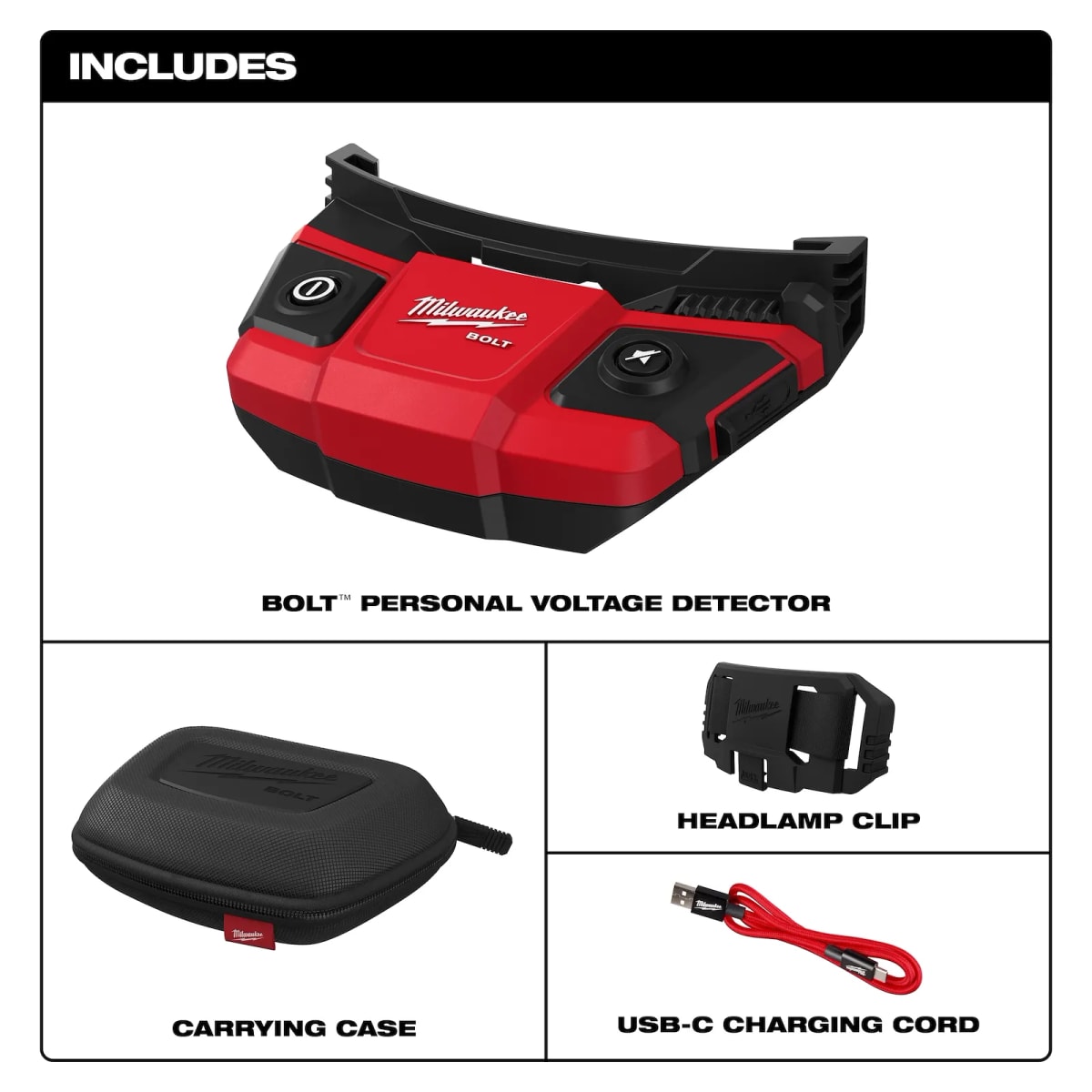 DETECTOR DE VOLTAJE PERSONAL MILWAUKEE 48-73-28952