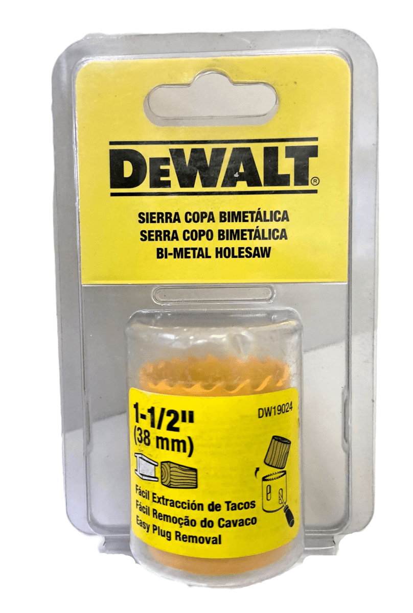 SIERRA COPA DE 1 1/2'' (38MM) DEWALT / DW190242