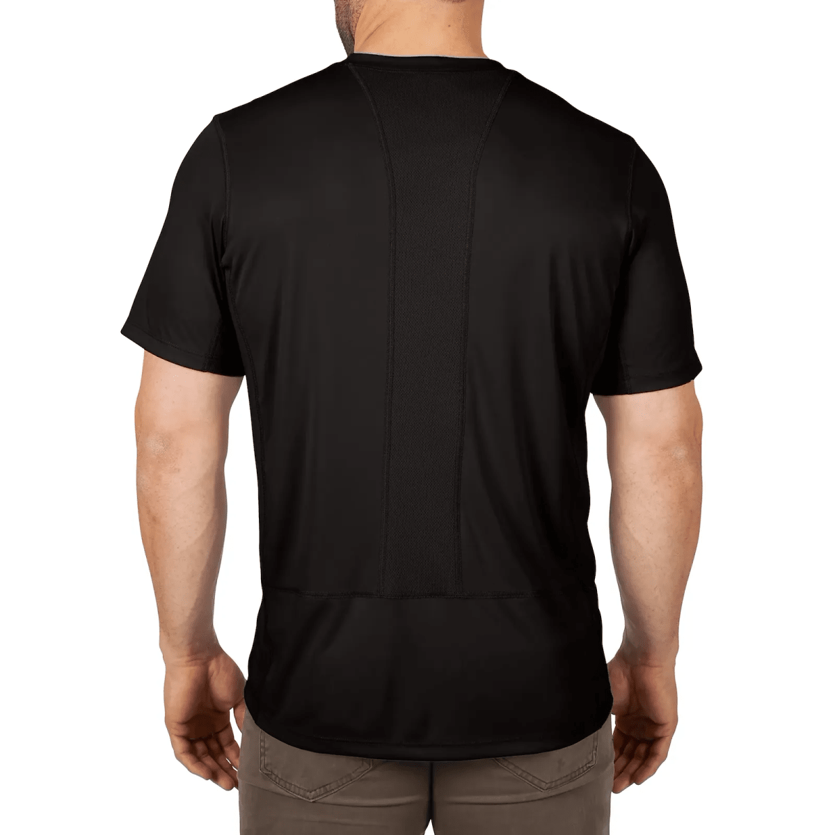 CAMISA NEGRA LIGERA DE ALTO RENDIMIENTO WORKSKIN™ - MANGA CORTA MILWAUKEE3
