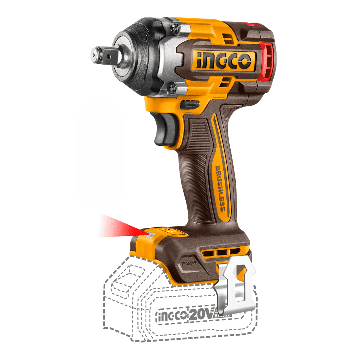 LLAVE DE IMPACTO BRUSHLESS INGCO 20V 500NM S/CAJA1