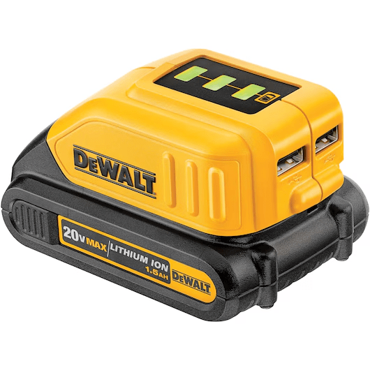 Fuente de alimentación USB 12V / 20V MAX DEWALT - DCB0902