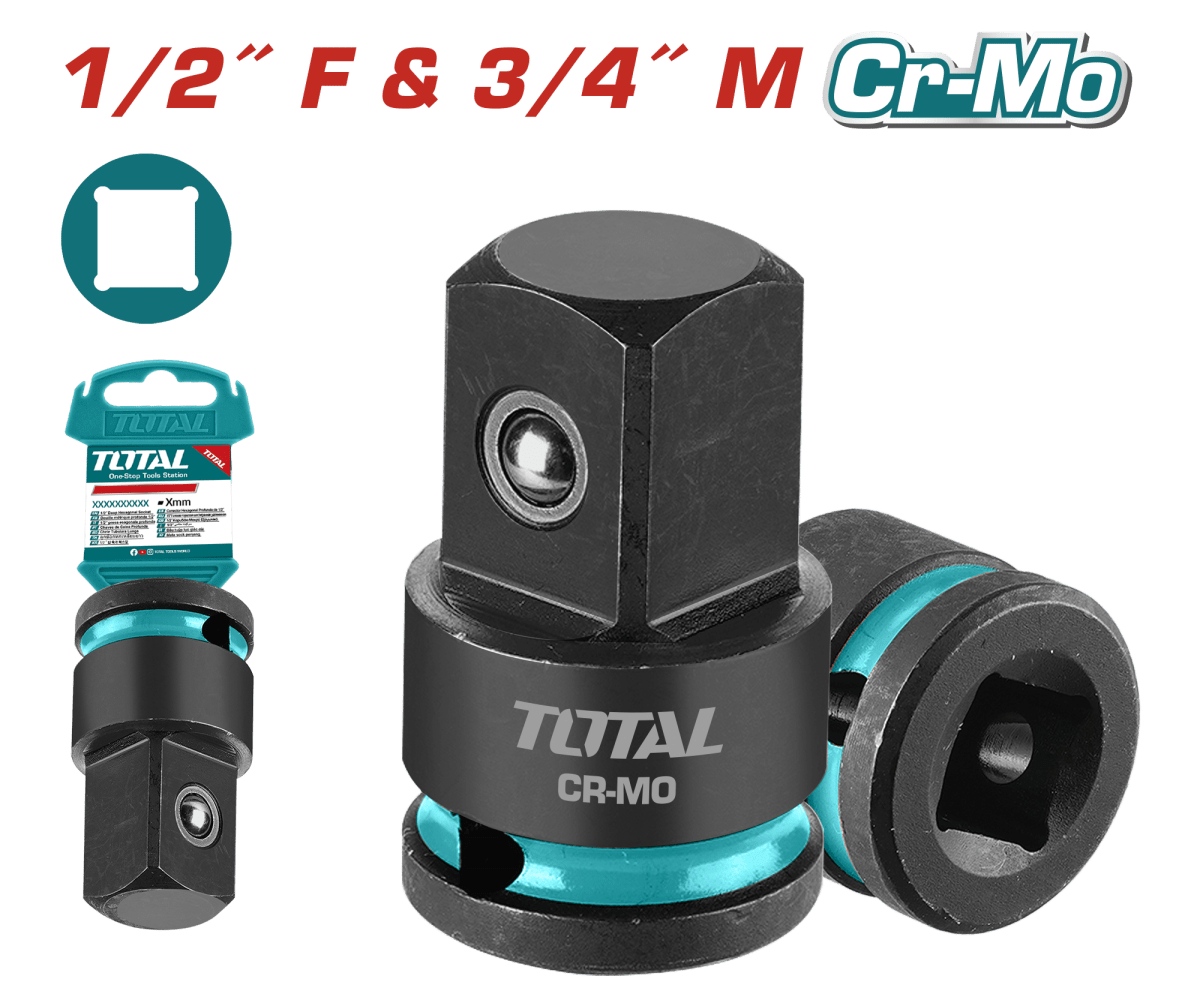 ADAPTADOR DE CUADRADO CR-MO 1/2” - 3/4” TOTAL / THIAD12341