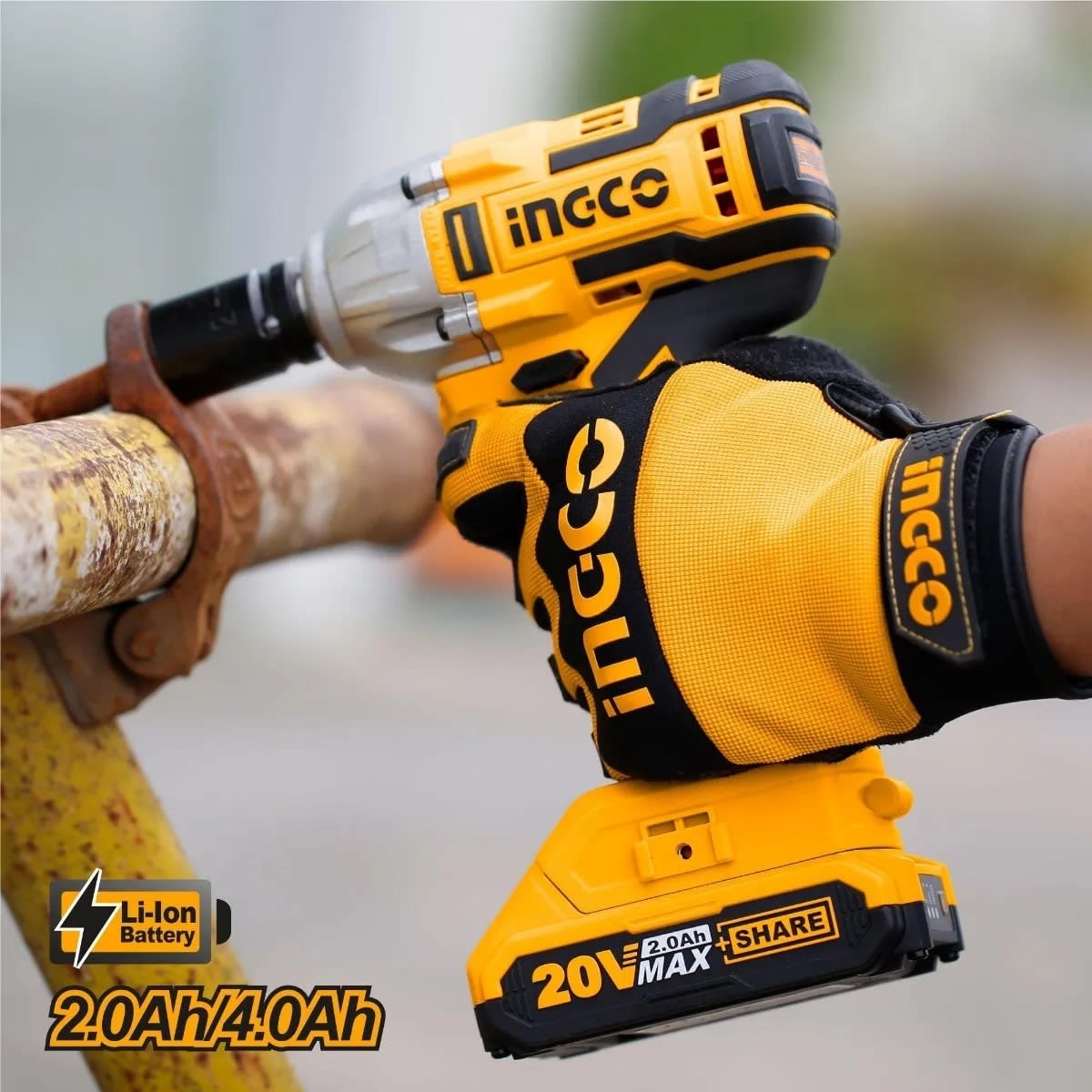 LLAVE DE IMPACTO 20 V.  BRUSHLESS CIWLI2001 