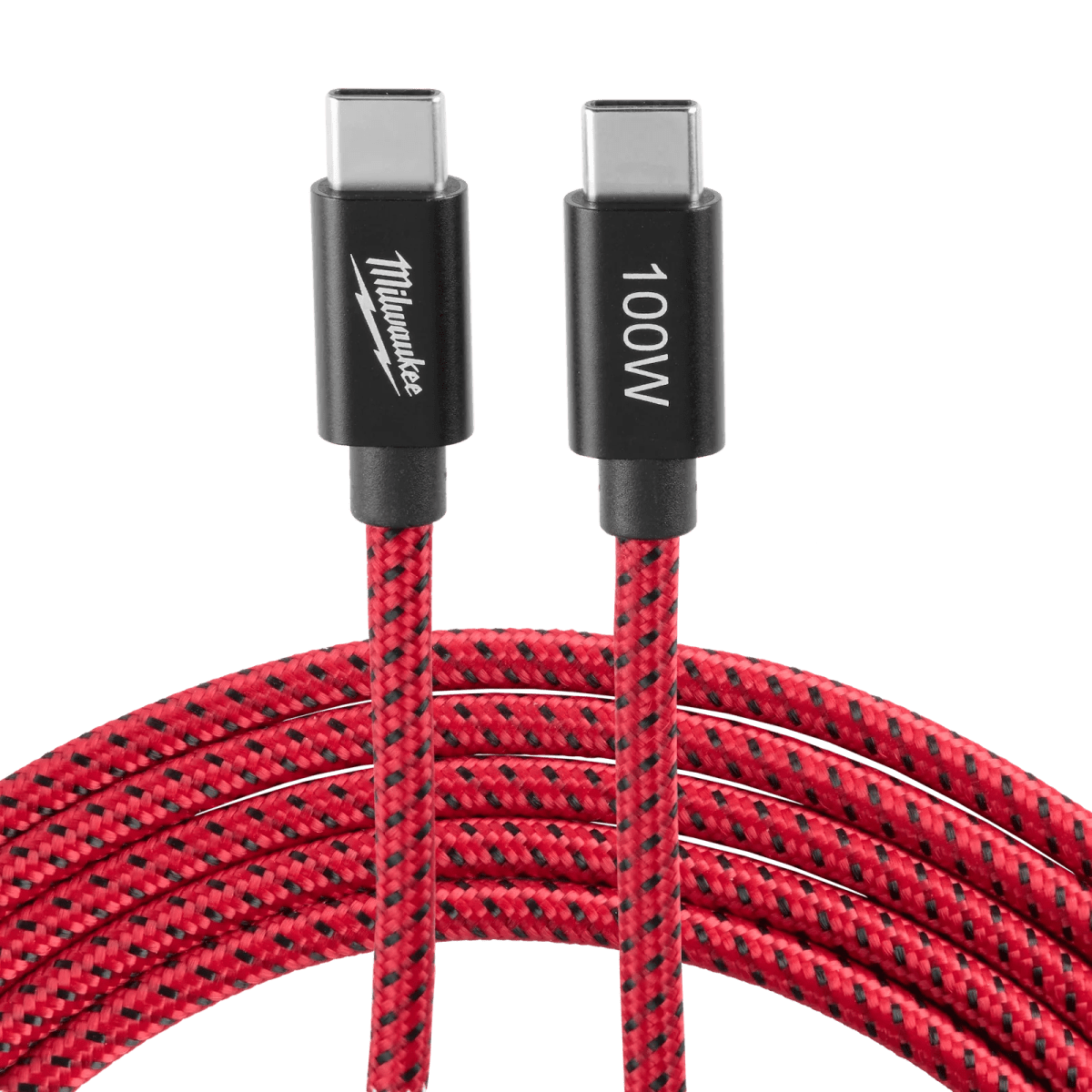 CABLE DE CARGA REFORZADO 100W 6PIES 1,8MT MILWAUKEE 48-59-28483