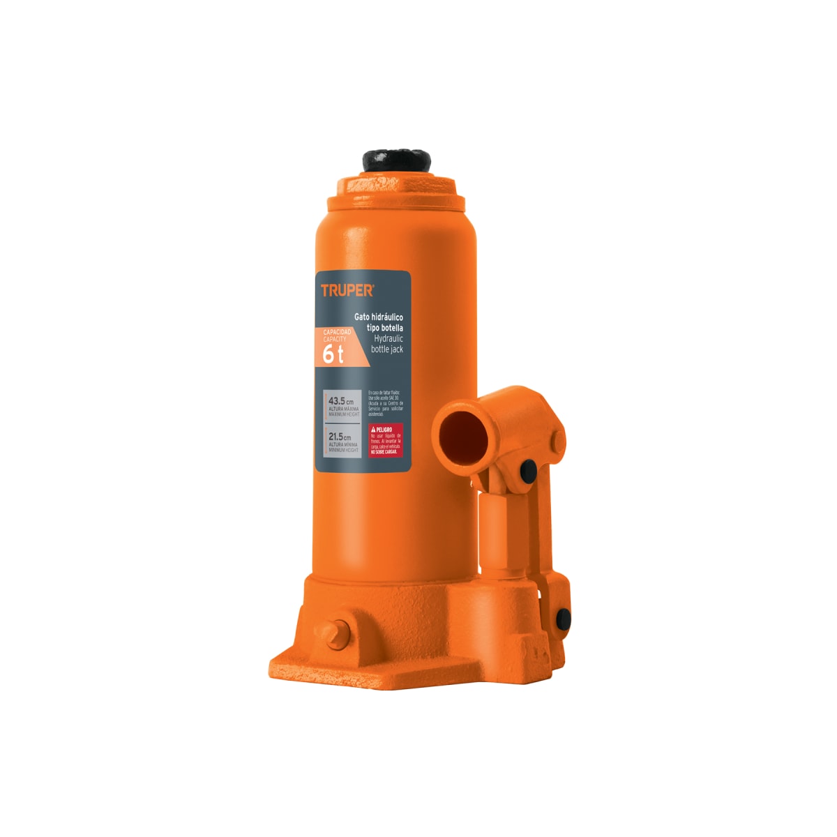 Gata hidráulica de botella de 6 Ton, Truper4
