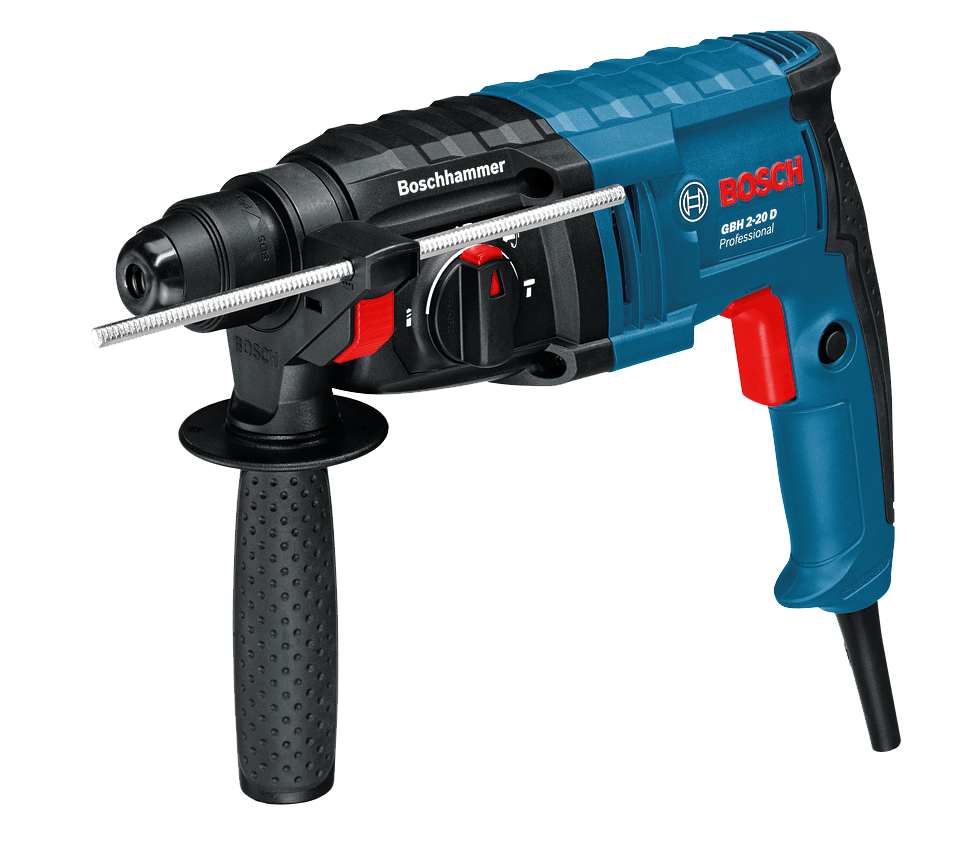 ROTOMARTILLO SDS PLUS 650 W BOSCH GBH 2-20 D + CHUCK CON LLAVE1