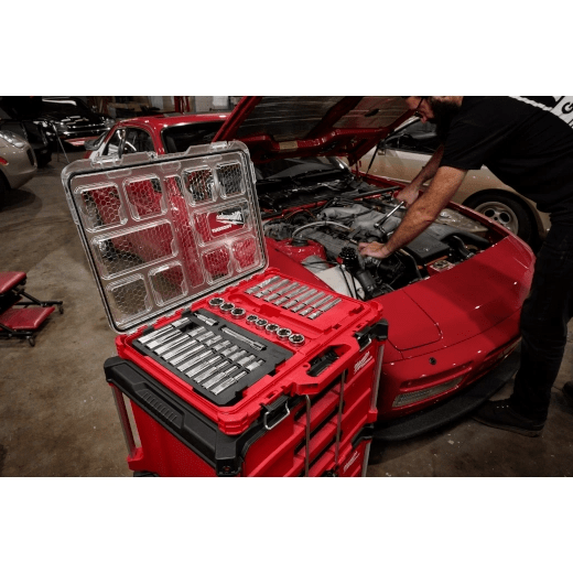 JUEGO DE DADOS Y RATCHET DE 1/2