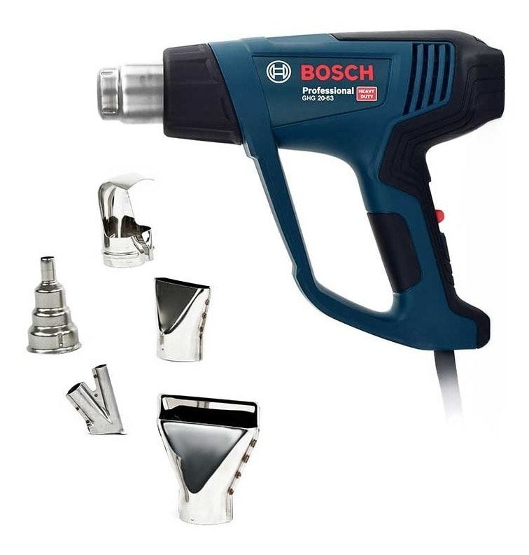 PISTOLA DE CALOR 2000 W. PANTALLA DIGITAL BOSCH GHG 20-633