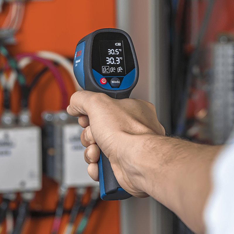 MEDIDOR DE TEMPERATURA DE SUPERFICIE HASTA 500 °C BOSCH GIS 5005