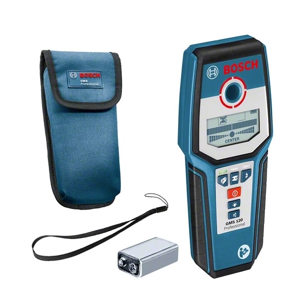 DETECTOR DE MATERIALES HASTA 120 MM BOSCH GMS 1203