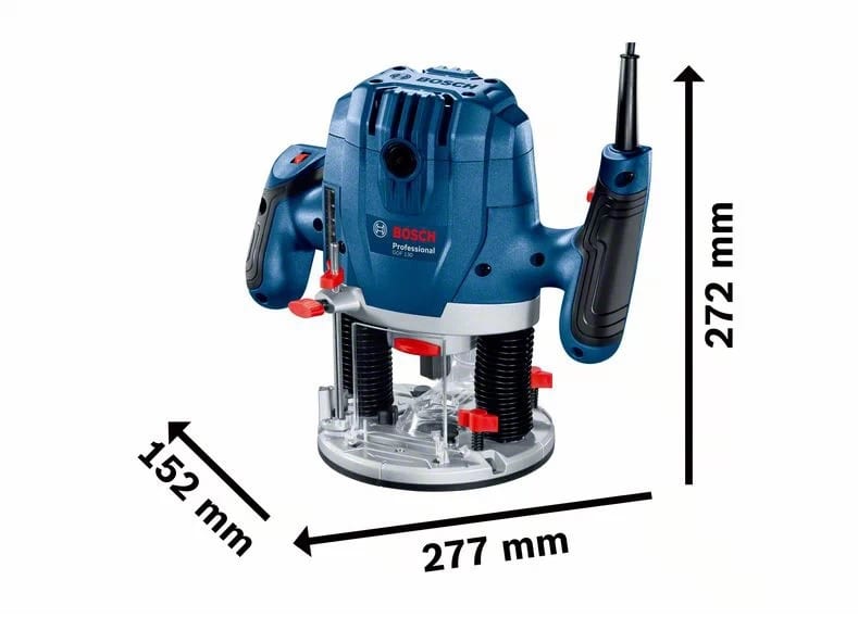 RUTEADORA FRESADORA 6MM-8MM 1300 W. BOSCH GOF 1304