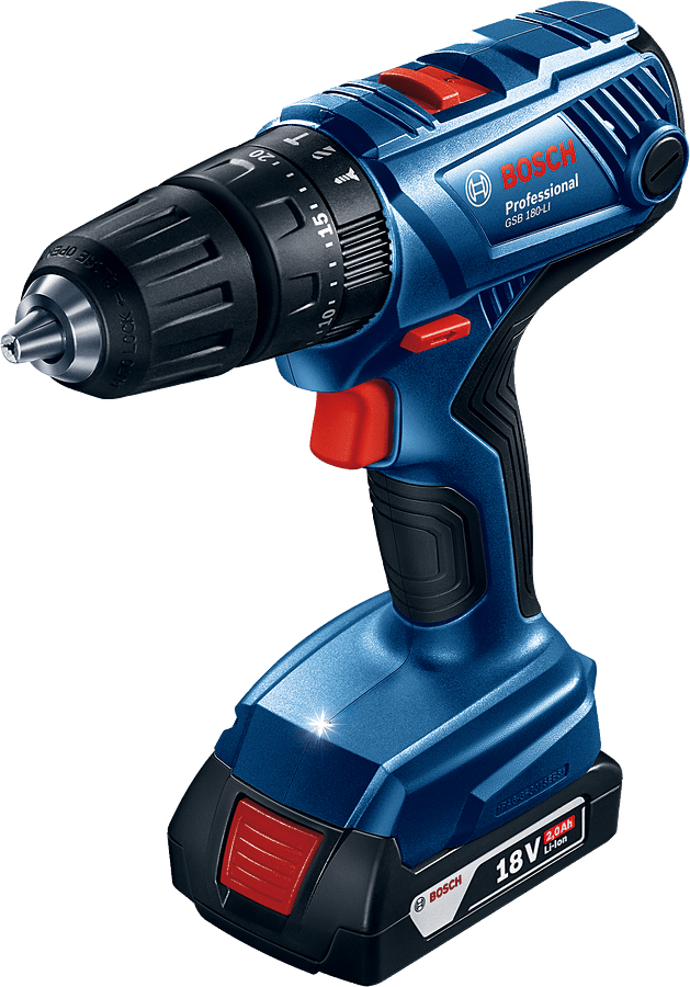 ATORNILLADOR/PERCUTOR 18 V. BOSCH GSB 180-LI + KIT 23 ACCESORIOS3