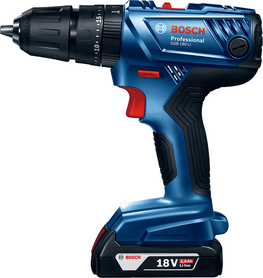 ATORNILLADOR/PERCUTOR 18 V. BOSCH GSB 180-LI + KIT 23 ACCESORIOS1