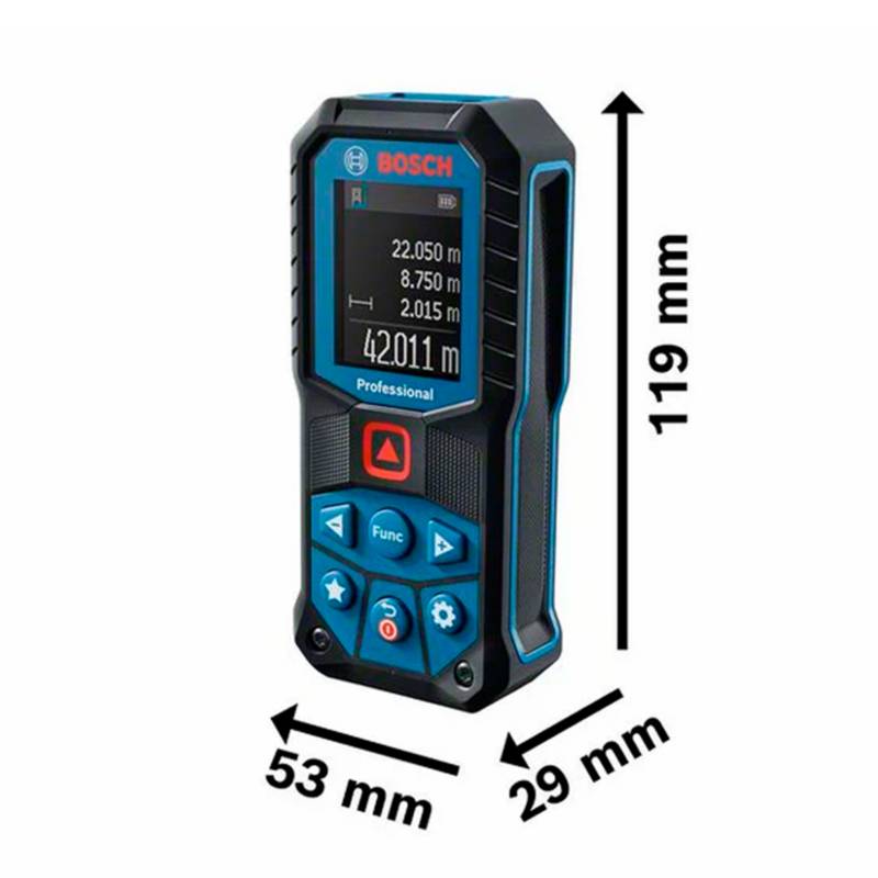 MEDIDOR DE DISTANCIA LÁSER 50 MTS GLM 50-22 BOSCH2