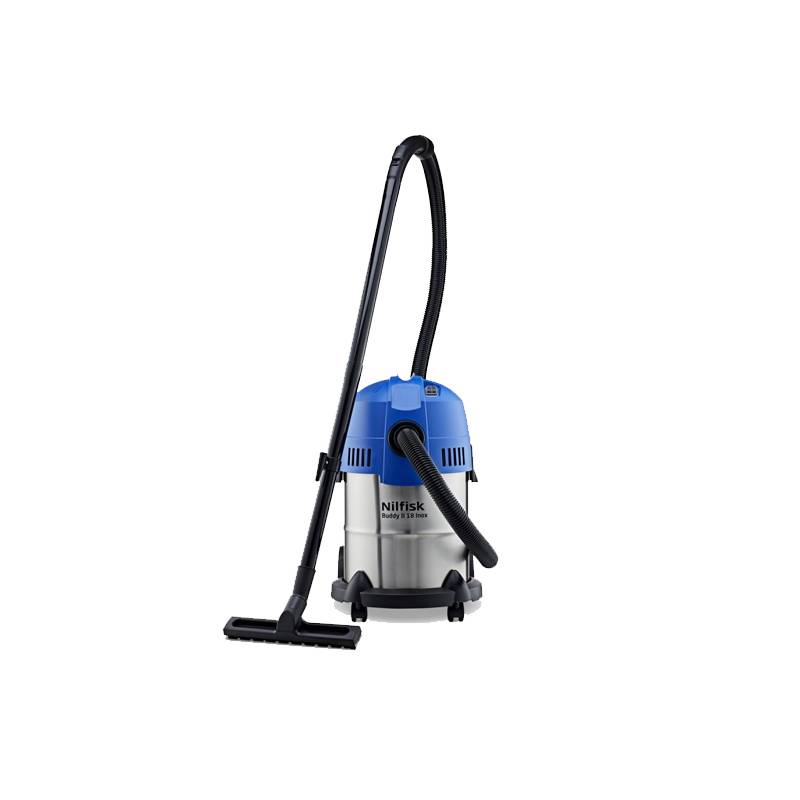 ASPIRADORA SOPLADORA PARA SECO Y HÚMEDO 1200W 18 L NILFISK BUDDY II 18 INOX1