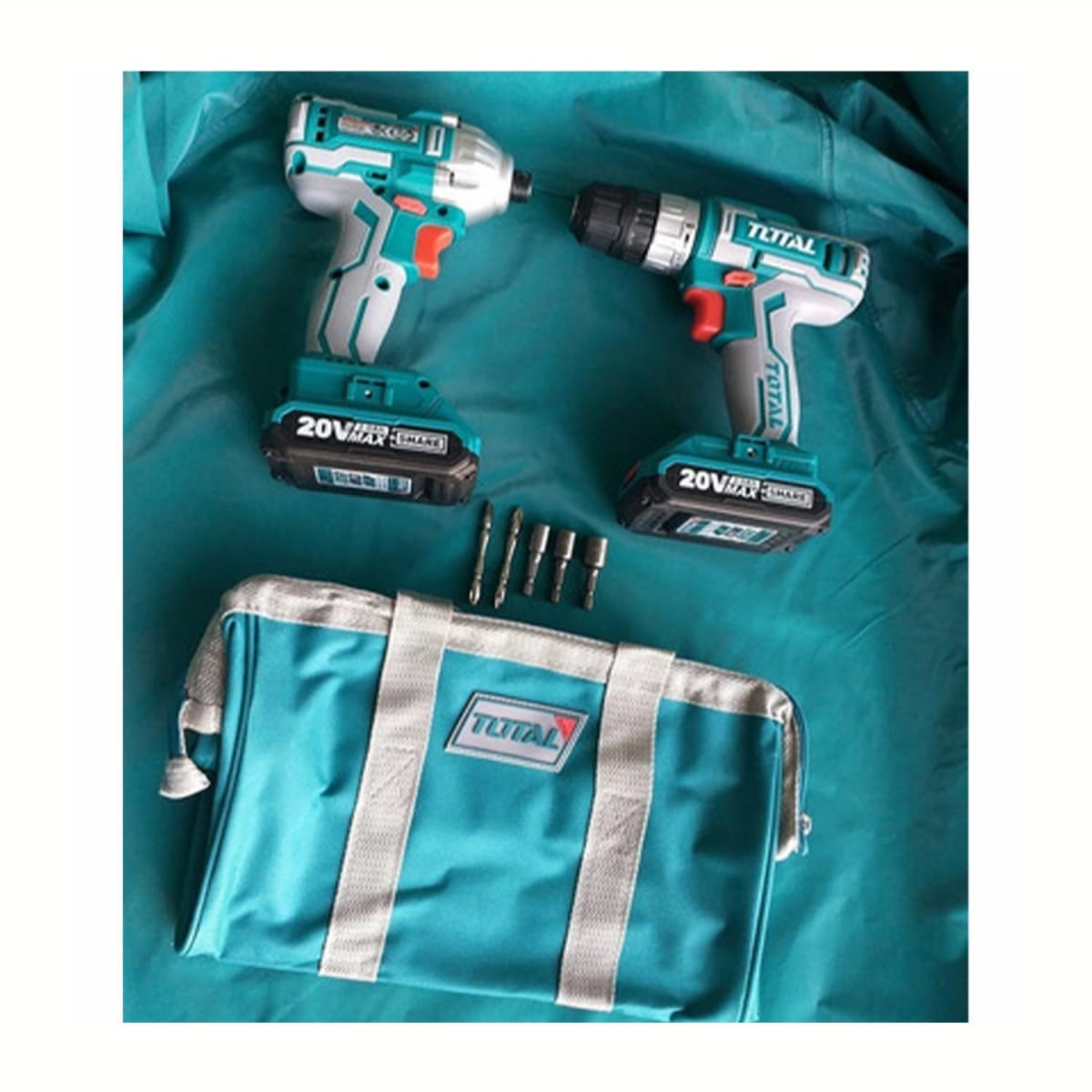 TALADRO ATORNILLADOR + ATORNILLADOR IMPACTO 1/2