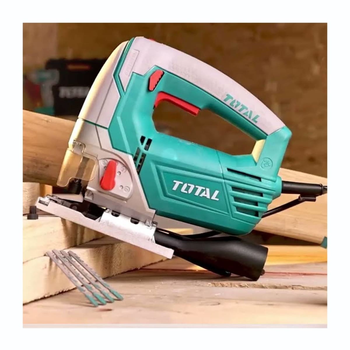 SIERRA CALADORA 800W CORTADORA DE METAL Y MADERA TOTAL - TS20810061